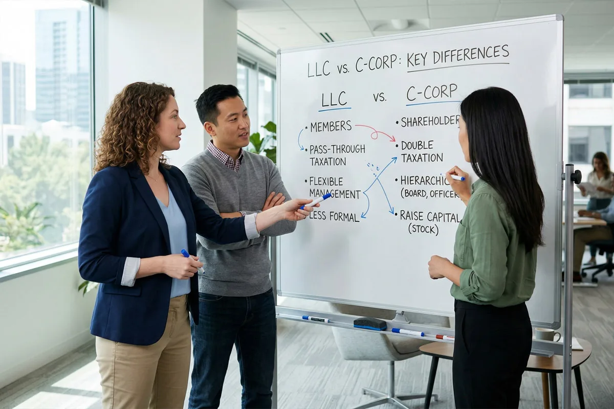 LLC или C-Corp
